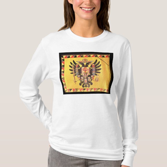 Flagga av den imperialistiska Habsburg dynastin, Tee Shirt (Framsida)