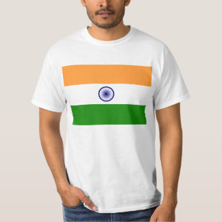 Flagga av den Indien T skjortan Tee Shirt