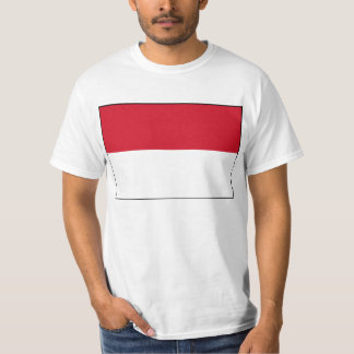 Flagga av den Indonesien T skjortan T-shirt
