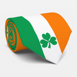 Flagga av den Irland shamrocken Slips