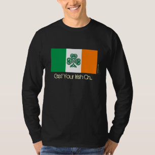 Flagga av den Irland Shamrocktshirten T Shirt