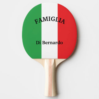 Flagga av den Italien italienska Flagga Pingisracket
