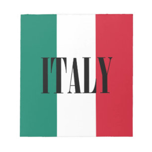 Flagga av den italienItalia italienare Il Anteckningsblock