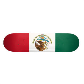 Flagga av den Mexico skateboarden Skateboard Bräda 20 Cm