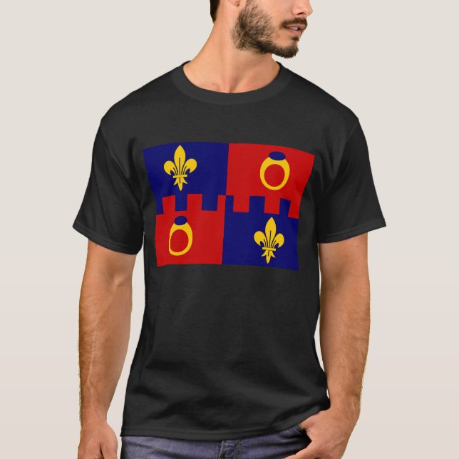 Flagga av den Montgomery County MD-t-skjortan T Shirt (Framsida)