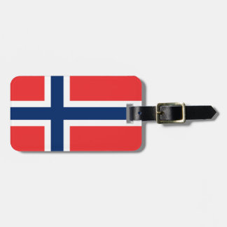 Flagga av den personliga lätta legitimationen för bagagebricka