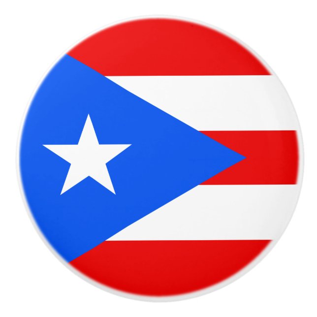 Flagga av den Puerto Rico knoppen Knopp (Framsidan)