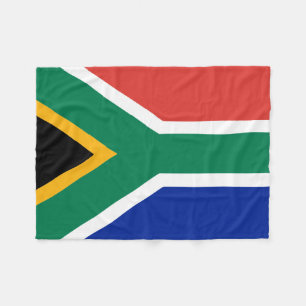 Flagga av den Sydafrika filten Fleecefilt