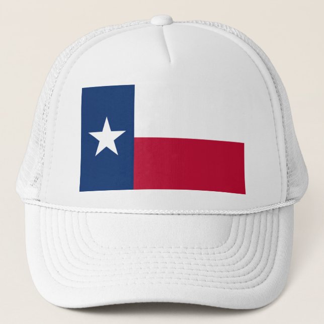 Flagga av den Texas hatten Truckerkeps (Framsida)