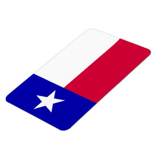 Flagga av den Texas magneten Magnet