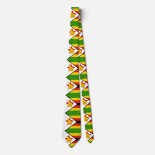 Flagga av den Zimbabwe afrikan Slips