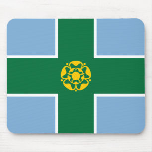 Flagga av Derbyshire Musmatta