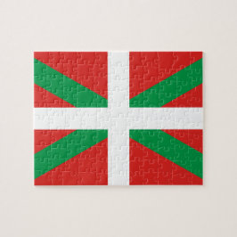 Flagga av det baskiska landfotopussel pussel