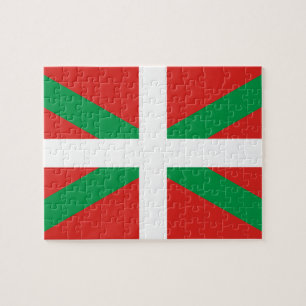 Flagga av det baskiska landfotopussel pussel