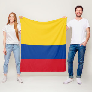 Flagga av det Colombia Bandera De Colombia medlet Fleecefilt