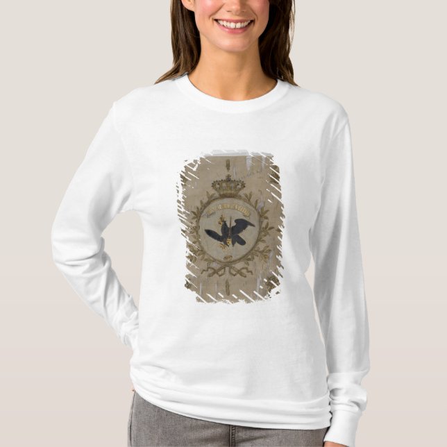 Flagga av det Prussian infanterit Tee Shirt (Framsida)
