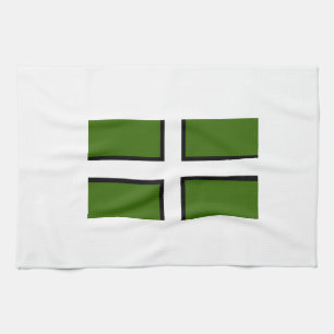 Flagga av Devon Kökshandduk