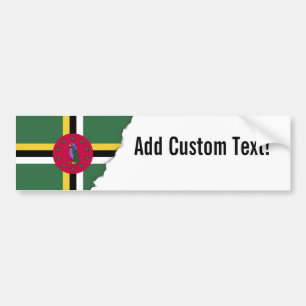 Flagga av Dominica Bildekal