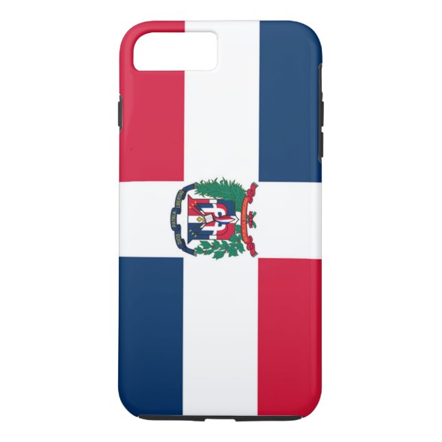 Flagga av Dominikanska republiken Case-Mate iPhone Skal (Baksida)