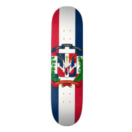 Flagga av Dominikanska republiken Mini Skateboard Bräda 18,5 Cm