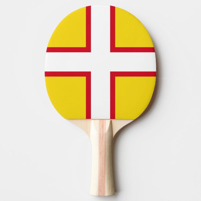 Flagga av Dorset Pingisracket (Framsidan)