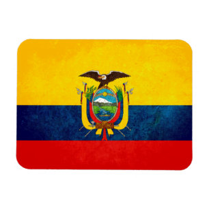 Flagga av Ecuador Magnet