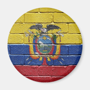 Flagga av Ecuador Magnet