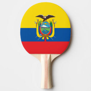 Flagga av Ecuador Ping Pong Paddle Pingisracket