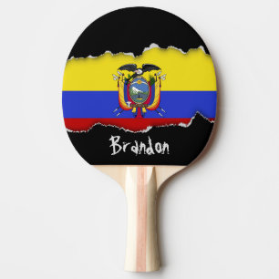 Flagga av Ecuador Pingisracket