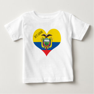 Flagga av Ecuador Tee