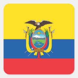Flagga av Ecuadors etikett
