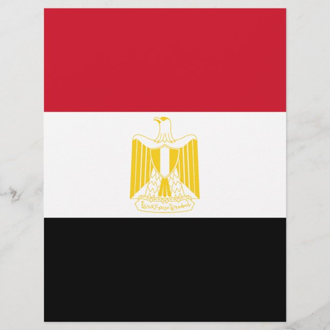 Flagga av Egypten (Framsida)