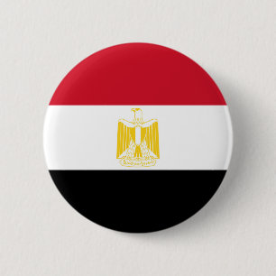 Flagga av Egypten Knapp