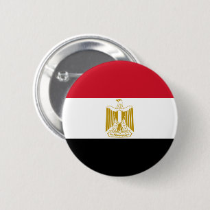 Flagga av Egypten Knapp