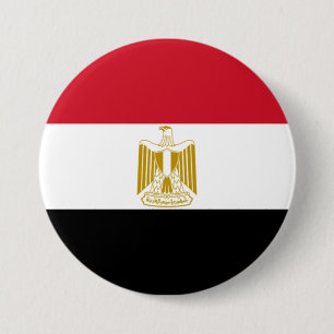 Flagga av Egypten Knapp