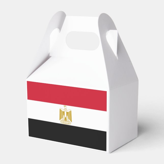 Flagga av Egypten Presentaskar (Baksidan Sidan)