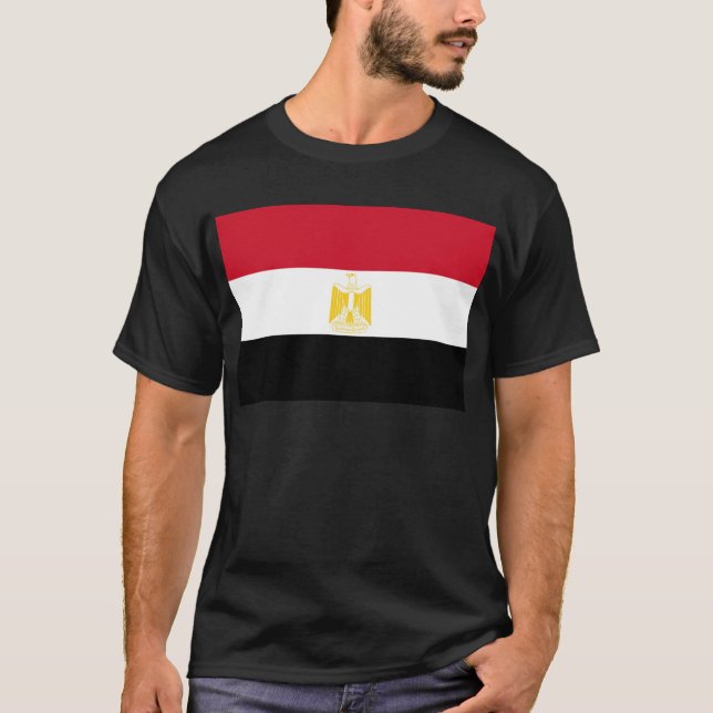 Flagga av Egypten T Shirt (Framsida)