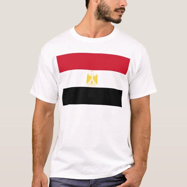 Flagga av Egypten T-shirt (Framsida)