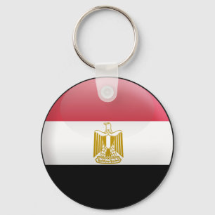 Flagga av egyptenen nyckelring