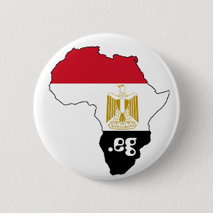 Flagga av egyptenkartan av afrikainternet knäppas knapp
