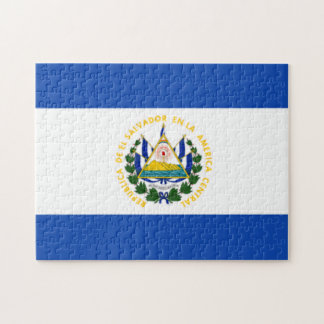 Flagga av El Salvador, medborgarevapensköld Pussel