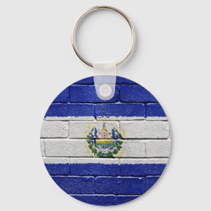Flagga av El Salvador Nyckelring