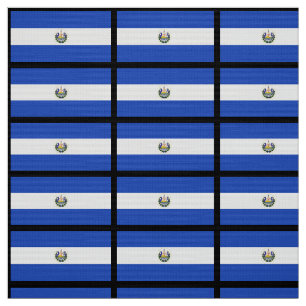 Flagga av El Salvador Tyg