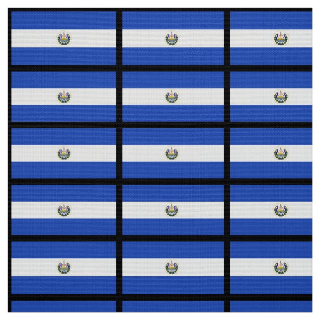 Flagga av El Salvador Tyg (Provkarta)