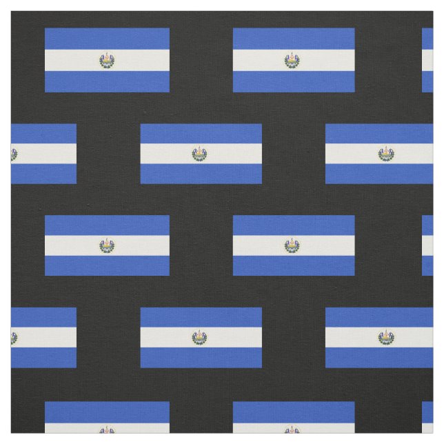 Flagga av El Salvador Tyg (Provkarta)