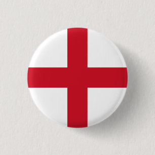 Flagga av England Button Knapp