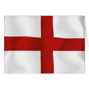 Flagga av England Hälsningskort