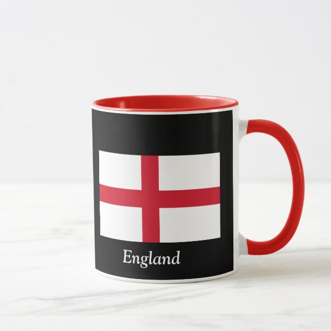 Flagga av England Mugg (Höger)