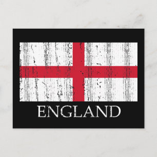 Flagga av England Postcard Vykort