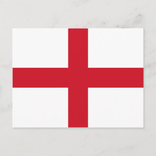 Flagga av England Postcard Vykort